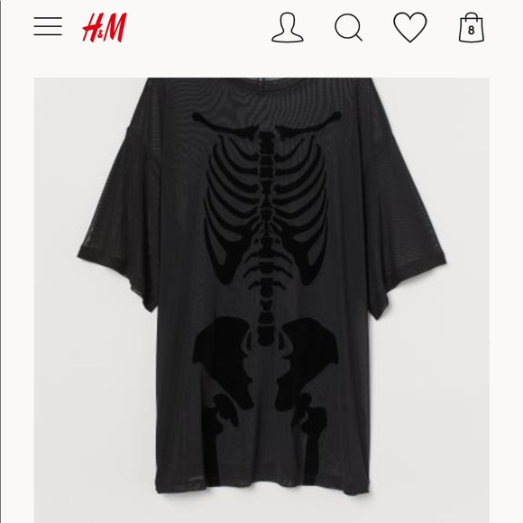 ISO Oversized Mesh t-shirt H&M - Picture 2 of 2